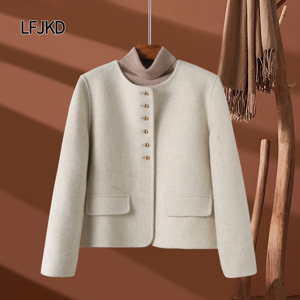 KK20 2025 new European and American style long-sleeved shirt-style cardigan women's versatile commuter top button-down casual jacket