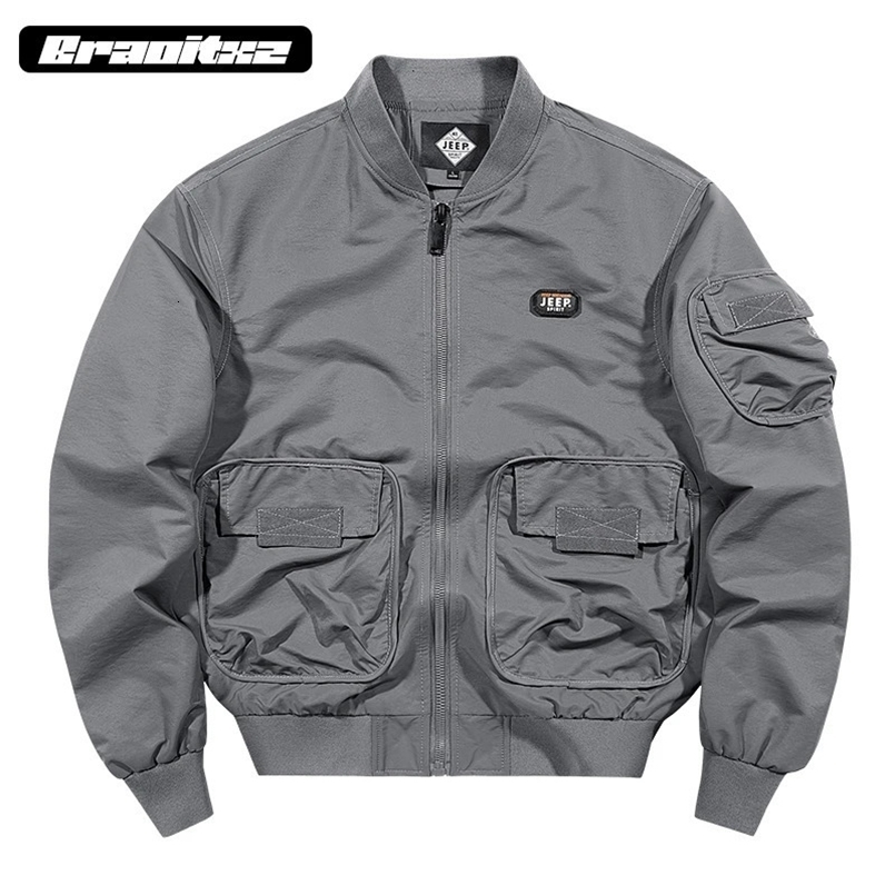 Bomber Jacket Men S… - image