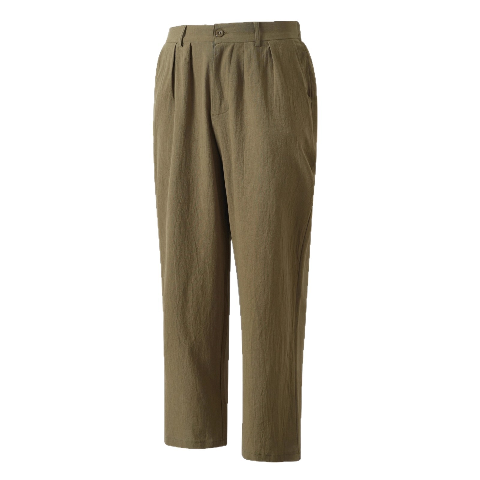 New Spring and Autumn Sports Cotton Linen Pants Versatile Men's Straight Pants Casual Pants Sports Trousers