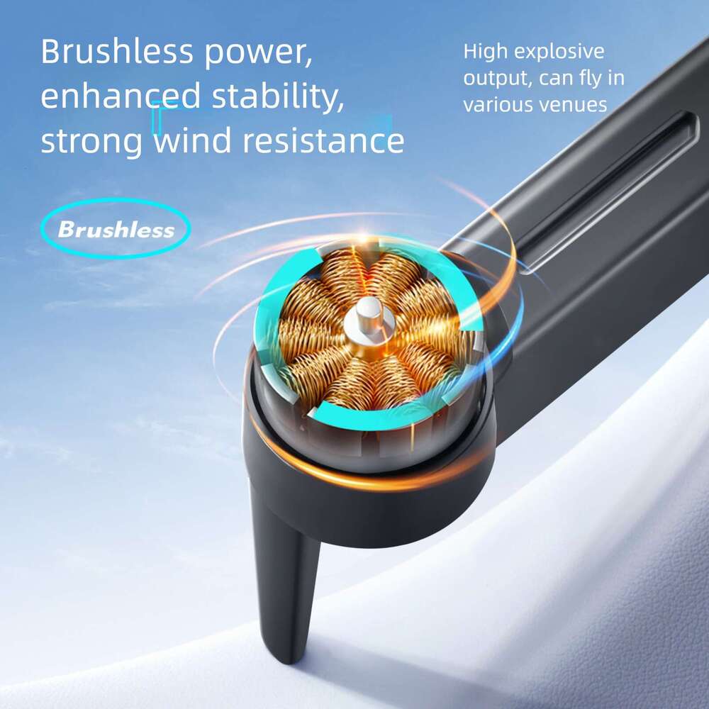 New S Obstacle Avoidance Triple Camera Aerial Photography Quadcopter Brushless Motor Remote Control Airplane Drone