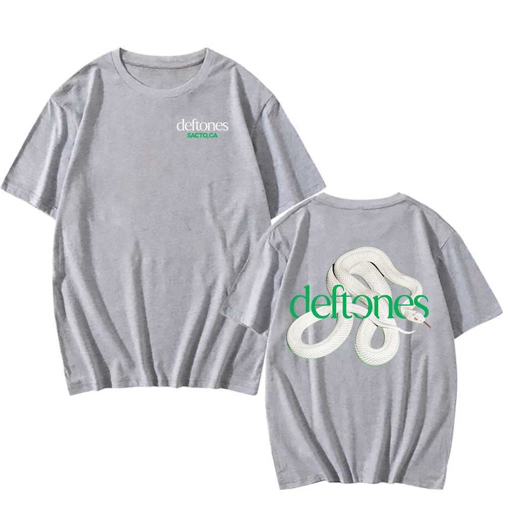 Private Music Tracklist Tees Deftones Rock Band Printing Tshirt Cotton Loose Short Sleeve T Shirt Women Men Unisex StreetwearXJ250929