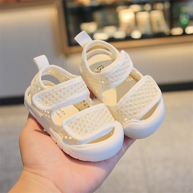 Sandals Baby Boys Sandals Girls Casual Shoes Summer Infant Toddler Shoes Anti-collision Children Beach Sandals Kids First Walkers Shoes 230515