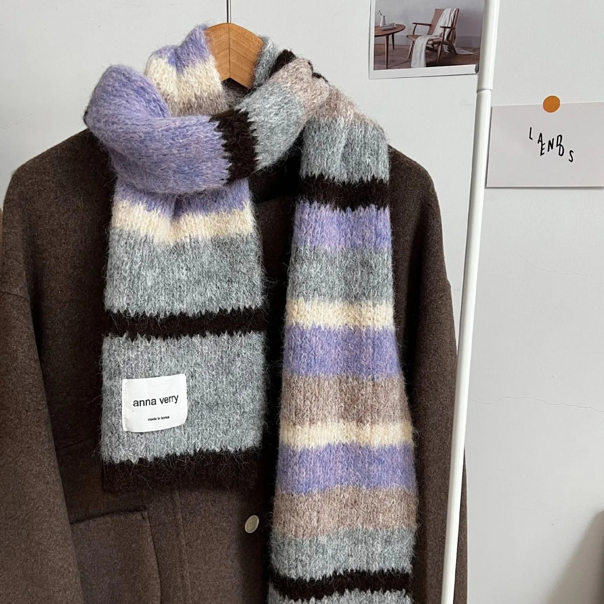 Winter Striped Knit… - image