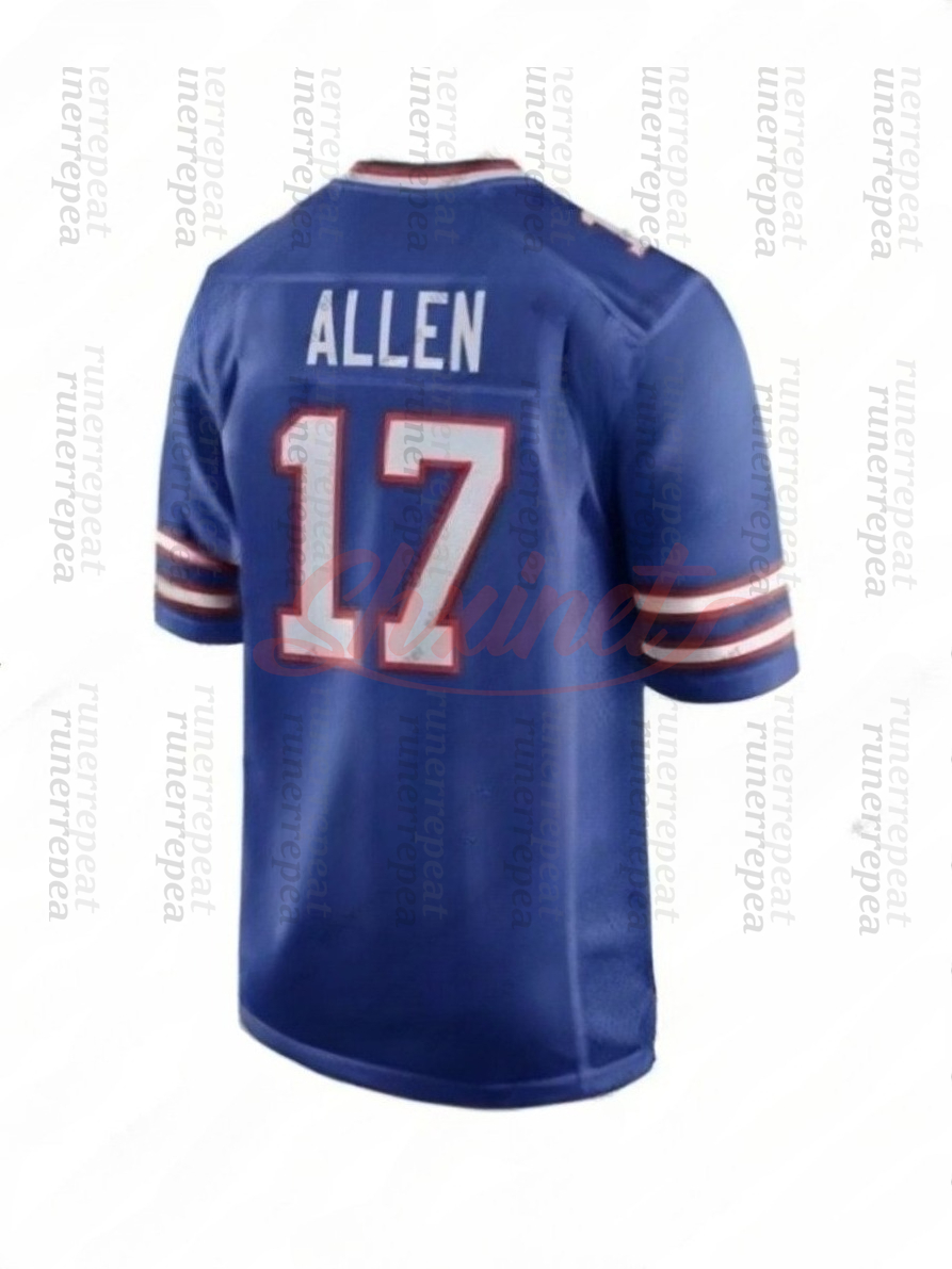 Personalized Custom 2025 Rivalries Football Jersey Cook III Josh Allen Joey Bosa Davis Von Miller Dawson Knox Jim Kelly Embroidered Womens Mens