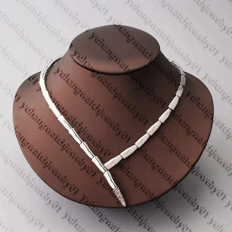 Designer necklace New vintage luxury snake necklace and earrings for ladies, with head and tail pendants, for party and wedding accessories, couple gift