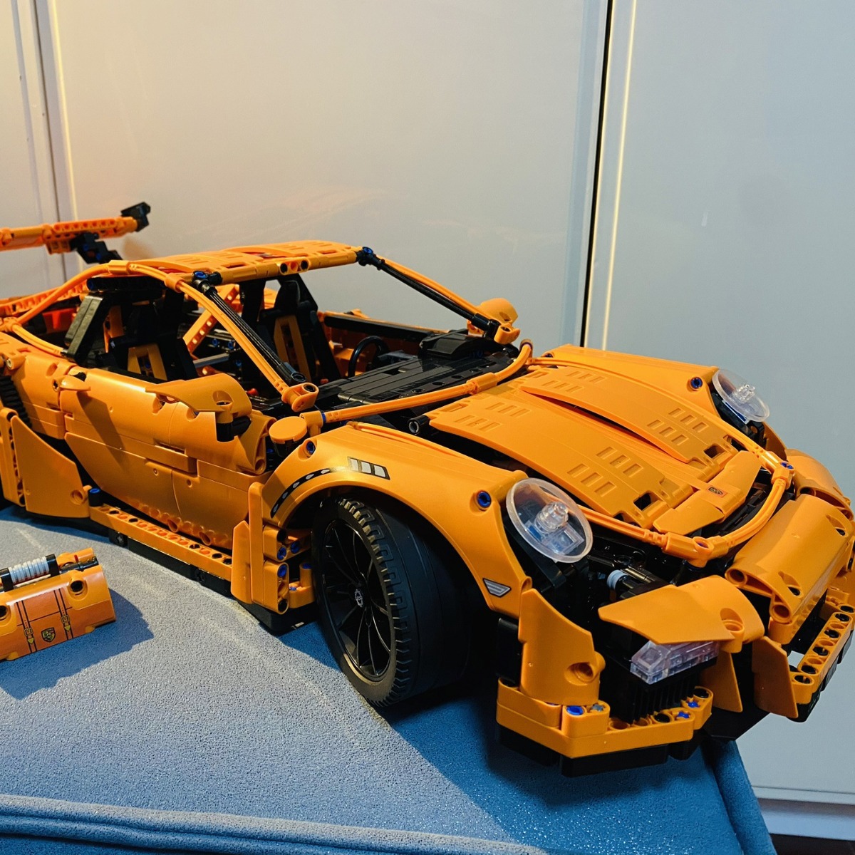 Top quali 42056 leg0 P0rsche 911 GT3 sports car building block mechanical group racing car model high diffic boy toy model C251111