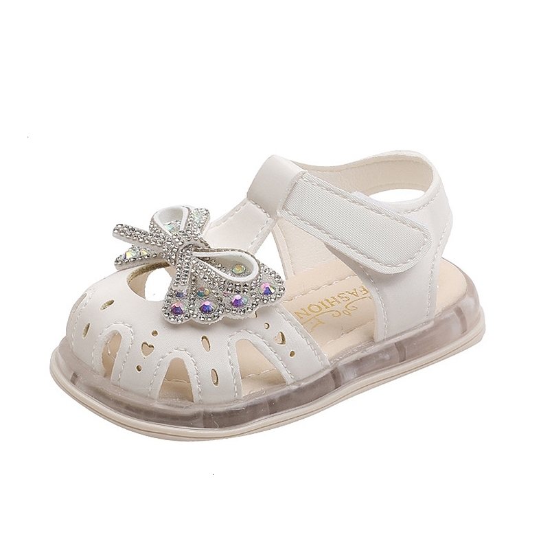 Sandals Summer 0-36m born Baby Girl Shoes Toddler Sandals Baby Girl Shoes 1 Year Kids Sandals Girls Bow Princess Shoes First Walkers 230417