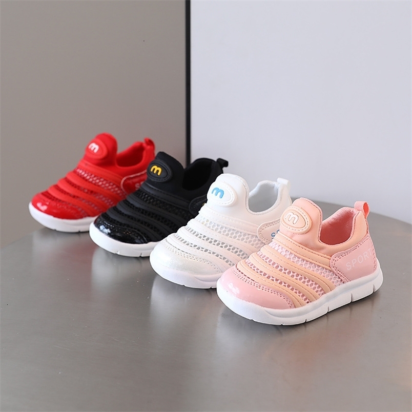 First Walkers Summer Children's Shoes 1-6 Years Old Baby Toddler Shoes Children's Single Mesh Shoes Children's Sports Shoes Girls Casua