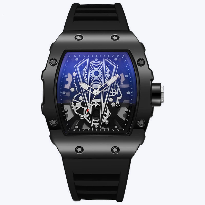 YUNSHI Foreign Trade Watch Large Dial For Men Quartz Waterproof Sport Square Luminous Watch For Men Birthday Gift For Men 250928