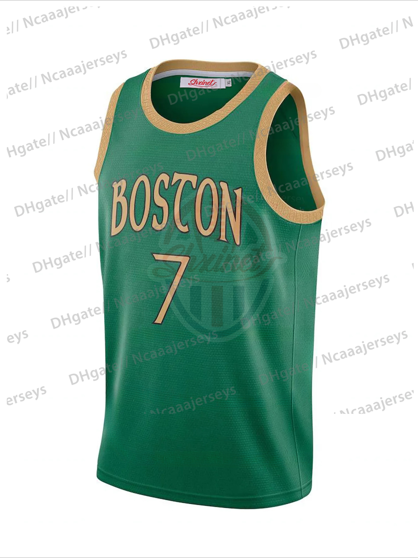 0 Jayson Tatum 2025-26 City Edition Green/Beige Basketball Jersey 33 Larry Bird 4 Jrue Holiday Brown 11 Payton Pritchard Custom Nom and Num222