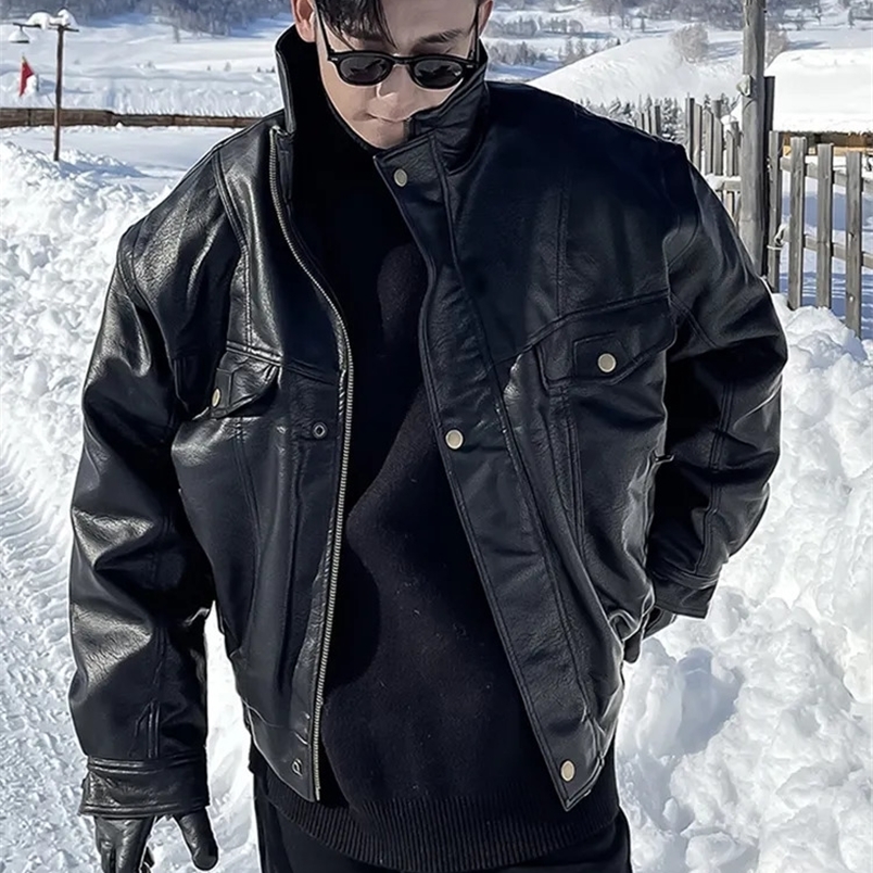 Men's Leather Faux … - image