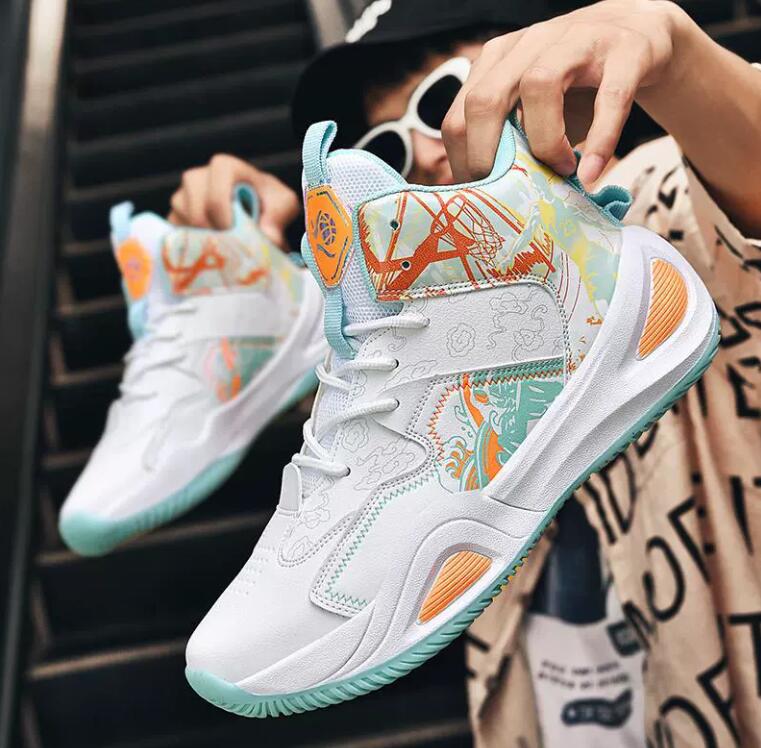 Designer Basketball shoes men's shoes junior high school students' training, sports shoes men's and teenagers' professional practi