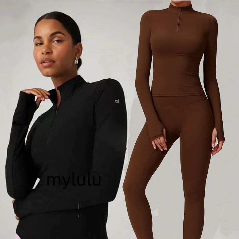 women Yoga set gym shirt leggings set Fitness Top Clothes Quick Drying Fitness Top Long Sleeve T Shirts Pilates Sports Running Tops Female