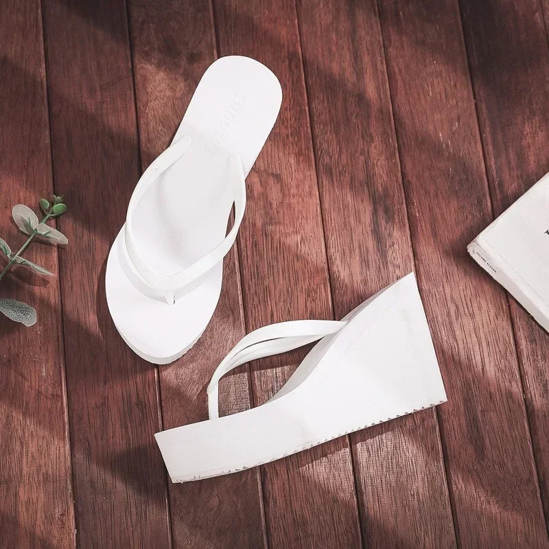 Womens Shoes Comfort Summer Women Wedge Platform Slippers Outdoor Sports Beach Flip Flops Opened Toe Casual Shoes 250922