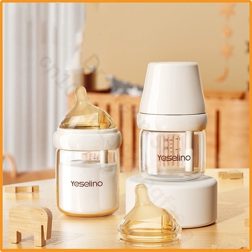 born specific bottle/high borosilicate glass anti inflation bottle/for babies aged 0-6 months 240812