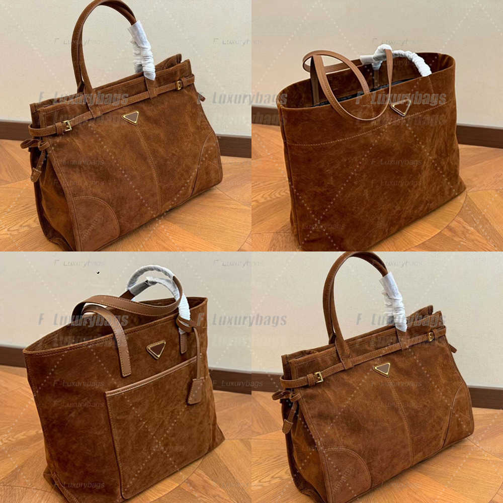 Shoulder Bags Auntumn Designer Shouder Bag Suede Underarm Winter Hobo Fashion Handbag Classic Gold Chain Crossbody Luxury Brown Handbags Purse Wallet