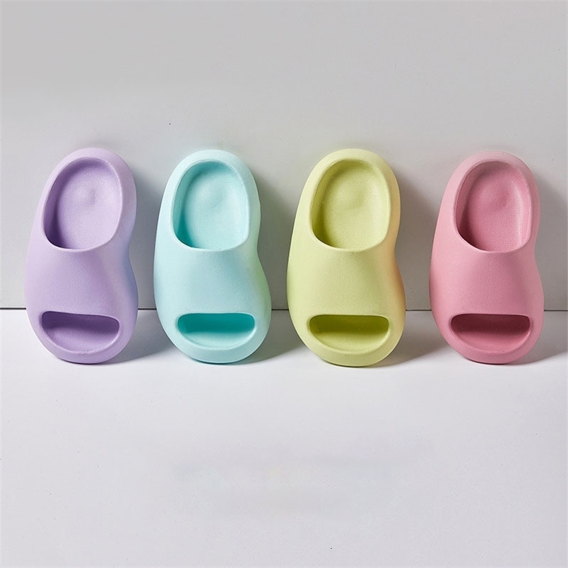 Slipper Children Slippers Kids Summer Beach Shoes Boys Girls Baby EVA Soft Sole Anti-Slip Ourdoor Slippers 230301