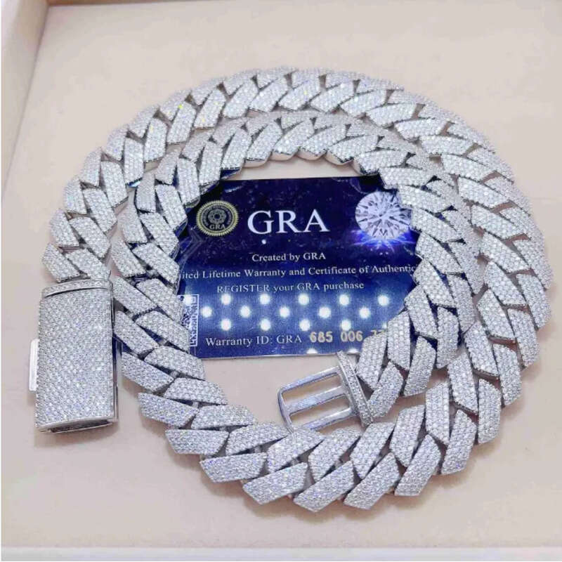 Tianyu Chain Cubic Zirconia Colored Carbon Fiber Cuban Link Bracelet - Available in 10K & 14K Gold
