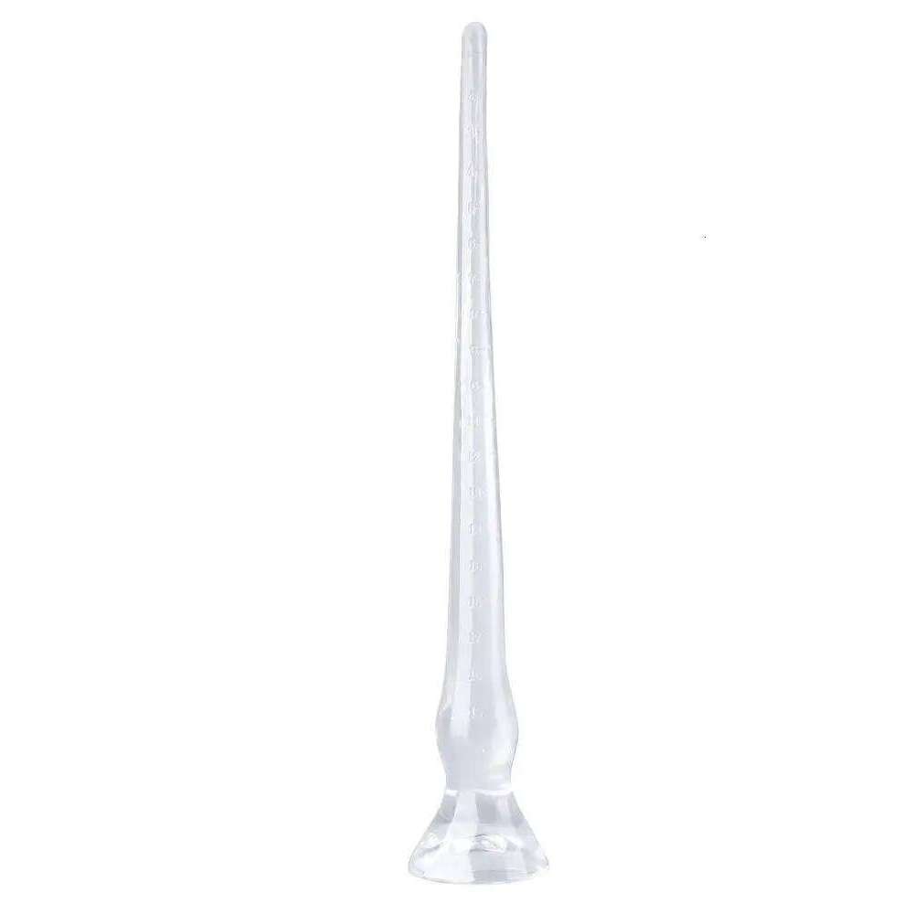 30-60cm Long Anal Toys For Women Vaginal Butt Plug Men Anus Dilator Artificial Animal Dildos Female Masturbator Sex Whips 666
