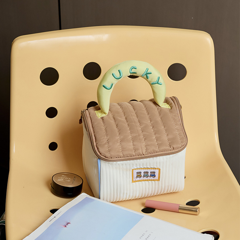 dhana Beautiful cosmetic bag with large capacity