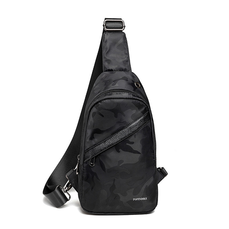 Free shipping new chest bag men trend waterproof Oxford cloth single shoulder cross-body bag multifunctional outdoor shoulder bag