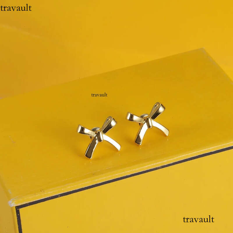 Fashion Bowknot type earrings for lady Women Party Wedding Lovers gift engagement Jewelry Bride classic