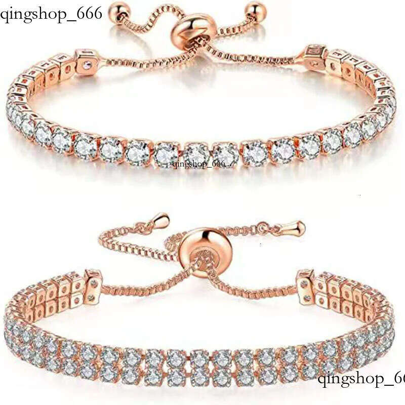 Fashionable zircon for women, niche minimalist crystal high-end bracelet accessory designer jewelry 40