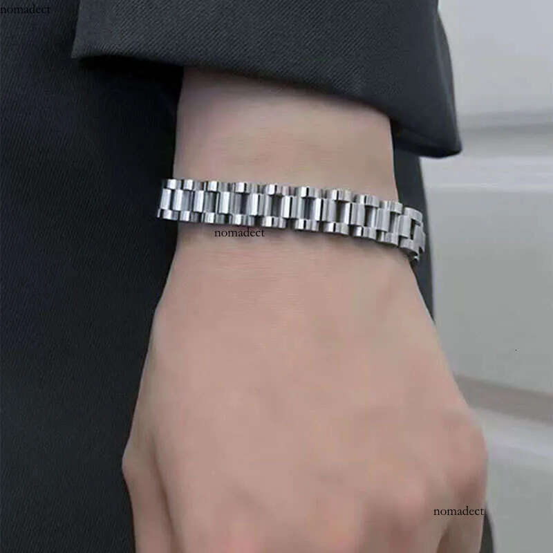 High end neutral new fashion stainless steel strap bracelet multifunctional non fading wristband jewelry 32