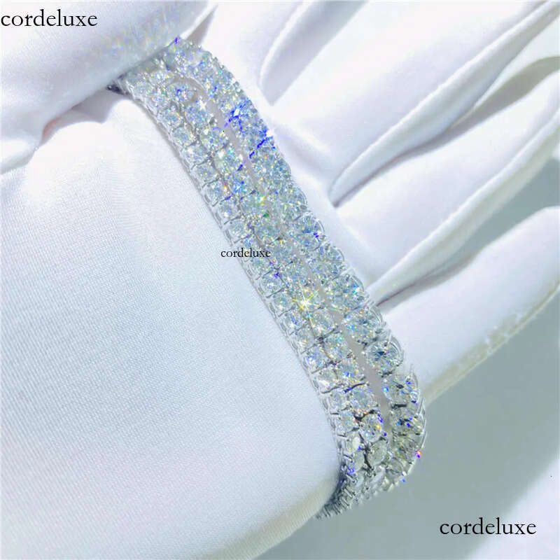 Real Gold Jewelry 5mm 16 18 20 22 24 26 28 Inches Gra Certificate Vvs Moissanite Dia Tennis Chain 36