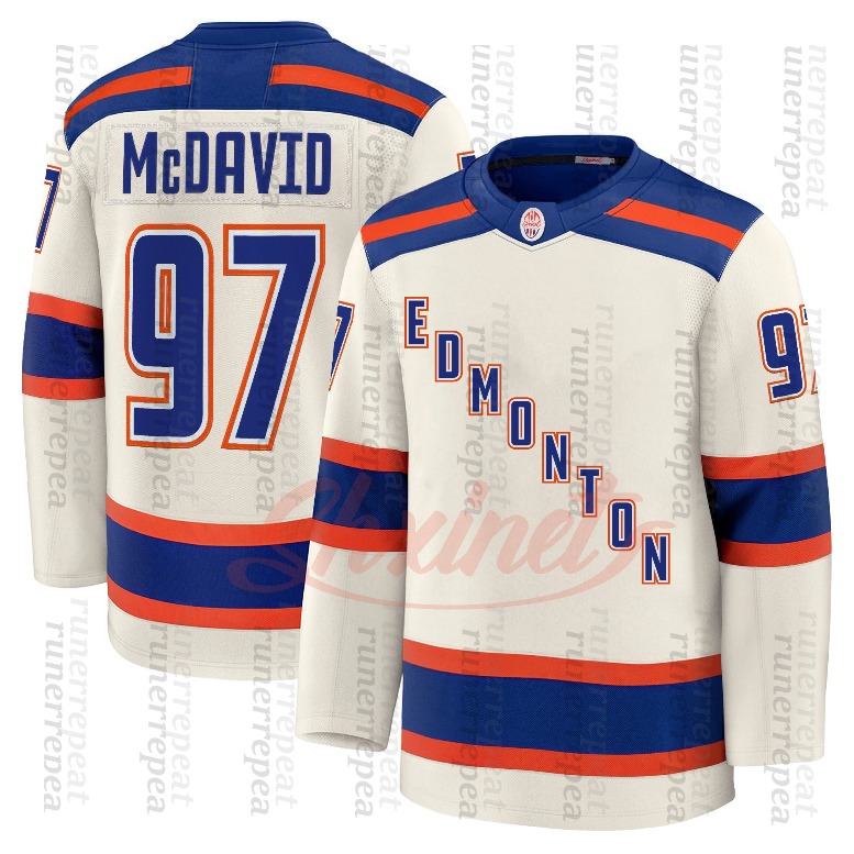 McDavid 2025-26 Hockey Jersey Draisaitl Skinner Messier Bouchard Fuhr Hyman Mangiapane Custom Double-Reinforced Stitching Sweater Casual Wear Streetwe