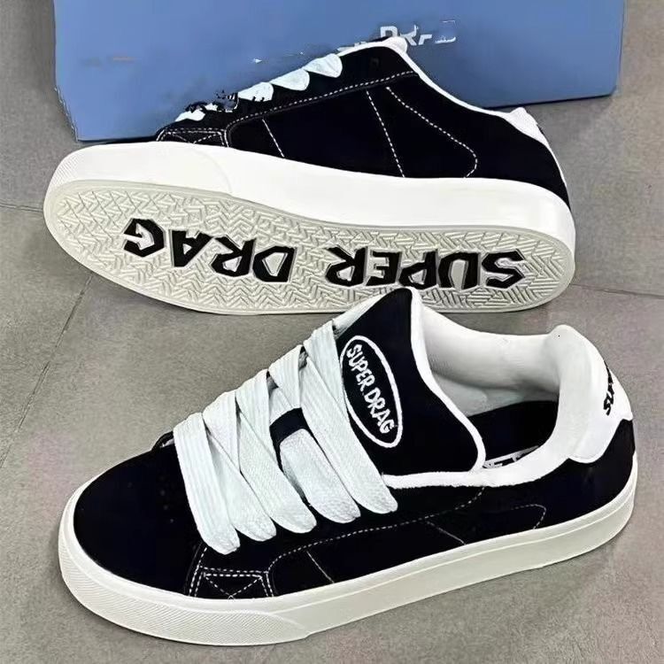 2025 Autumn/Winter New Campus Style Soft American Retro Suede Street Sports Shoes Women's Low cut Casual Shoes Designer Shoes