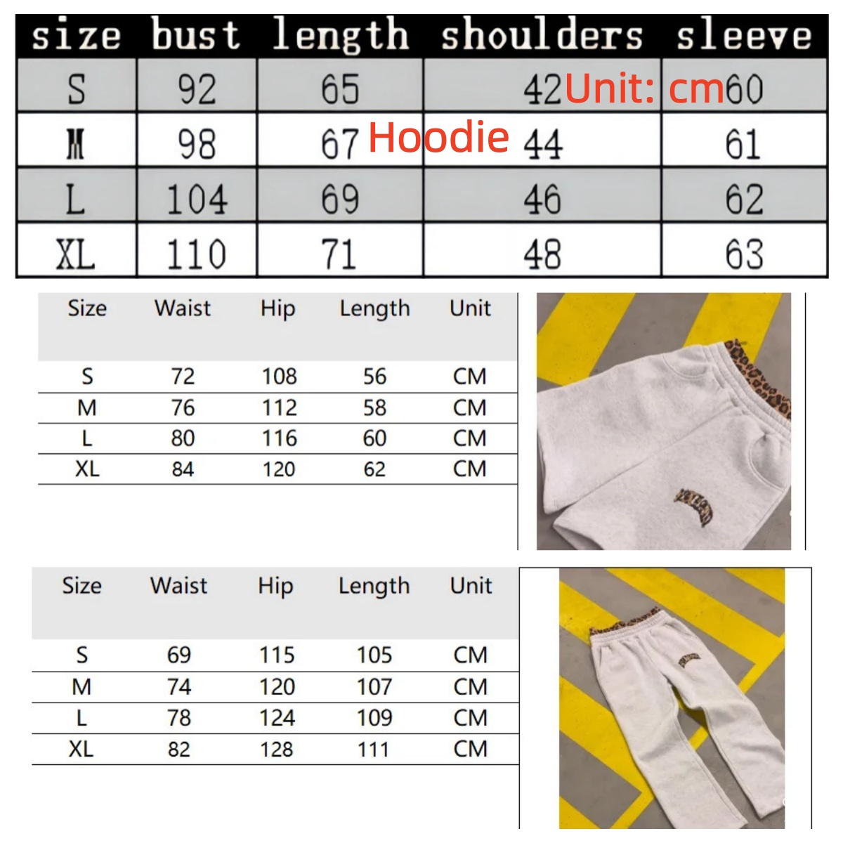 Designer Men's Hoodies Y2K Harajuku Embroidery Oversized Letter hooded hoodie Tracksuits Men Women Hip Hop Goth Casual Sweatshirt leopard print A