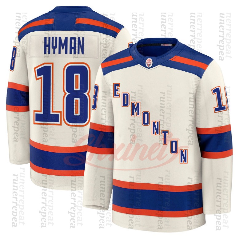 McDavid 2025-26 Hockey Jersey Draisaitl Skinner Messier Bouchard Fuhr Hyman Mangiapane Custom Double-Reinforced Stitching Sweater Casual Wear Streetwe