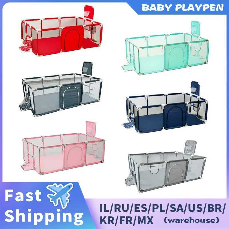 Playpens for Baby Indoor Baby Playground Kids Balls Pool Activity Fence Baby Game Corrals Childrens Playpen Safety Corralitos C250929