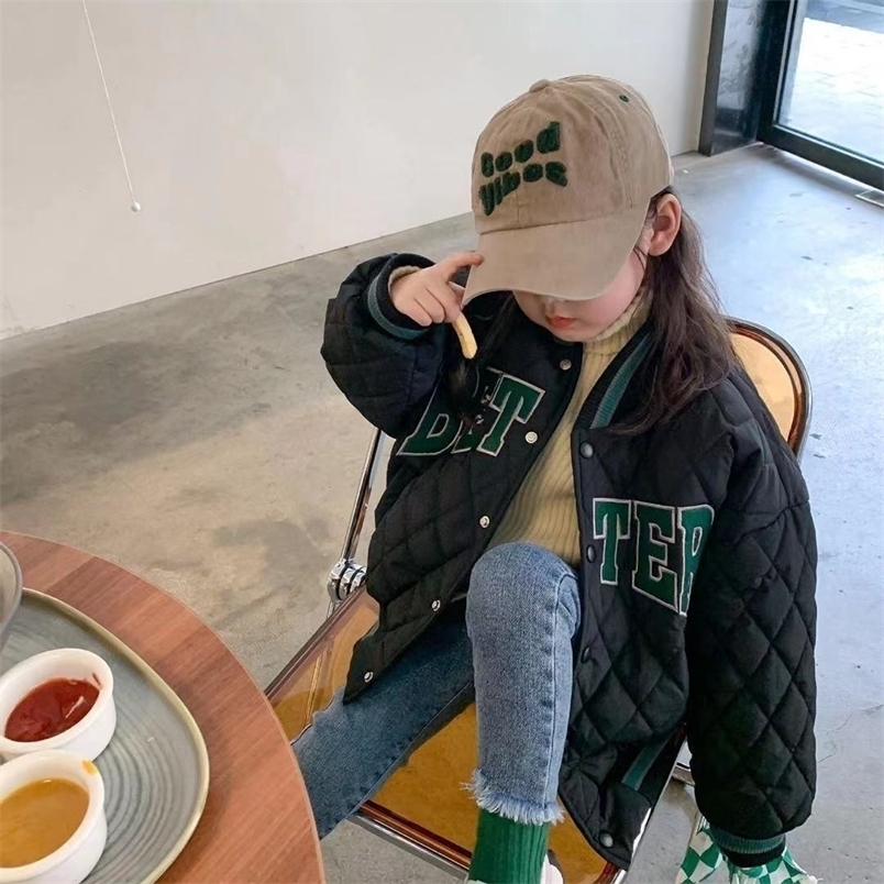 Jackets Boy Children's Winter Jacket Baseball Suit Bomber Tiny Cottons Kids Clothes For Teen Girls Coats And Jackets Snow Wear 230817