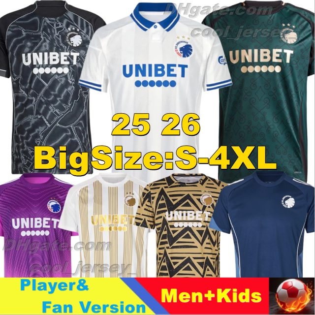 XXXL 4XL 25 26 FC Copenhagen Soccer Jerseys Kobenhavn 2025 2026 FROHOLDT ELYOUNOUSSI ROBERT CORNELIUS CLAESSON ROBERT MATTSSON Football Shirts Men Uniforms