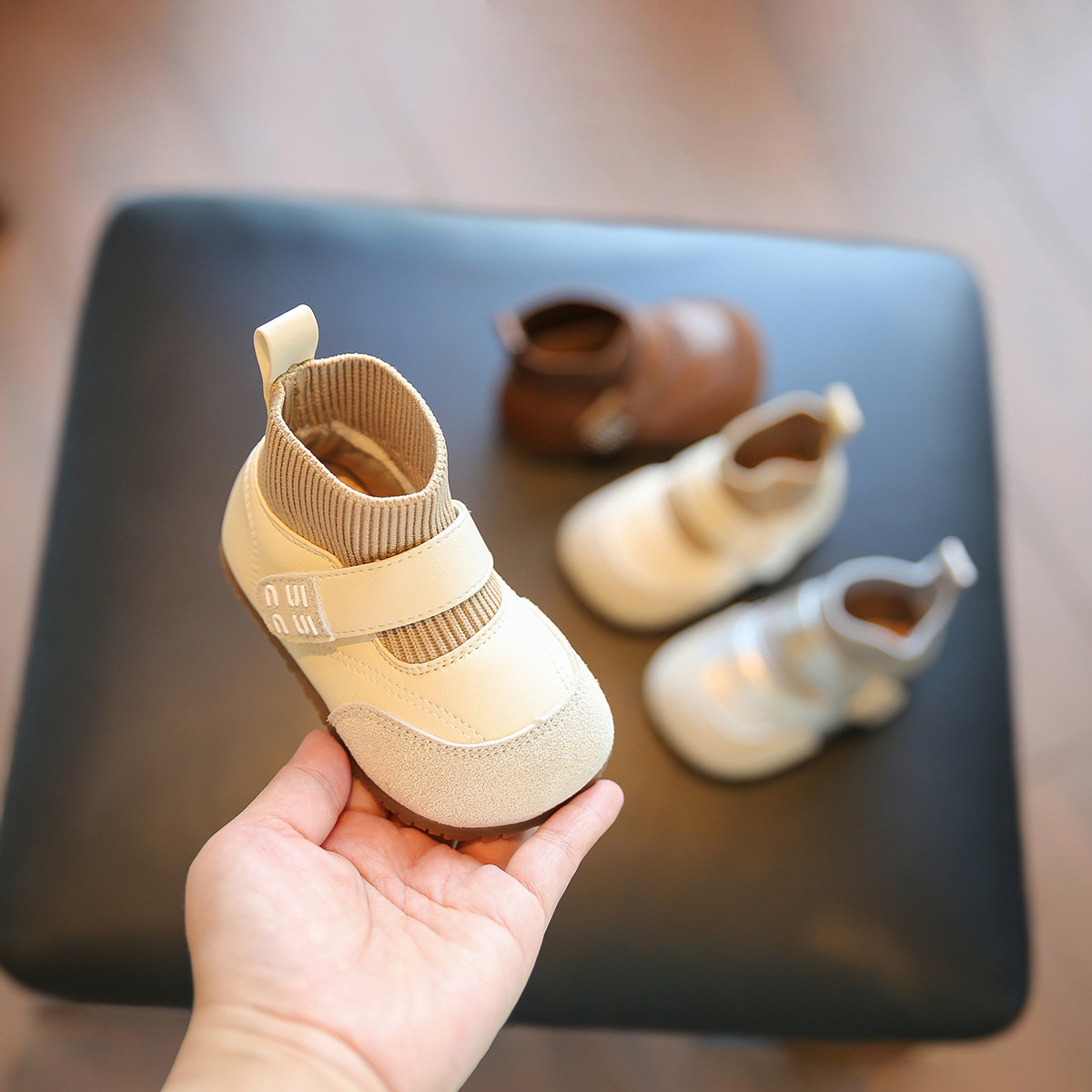 Designer Fashionable Single Shoe Designer Shoes For Young Children Soft Soled Walking Shoes Breathable Autumn New Luxury Shoes For Men And Women Child