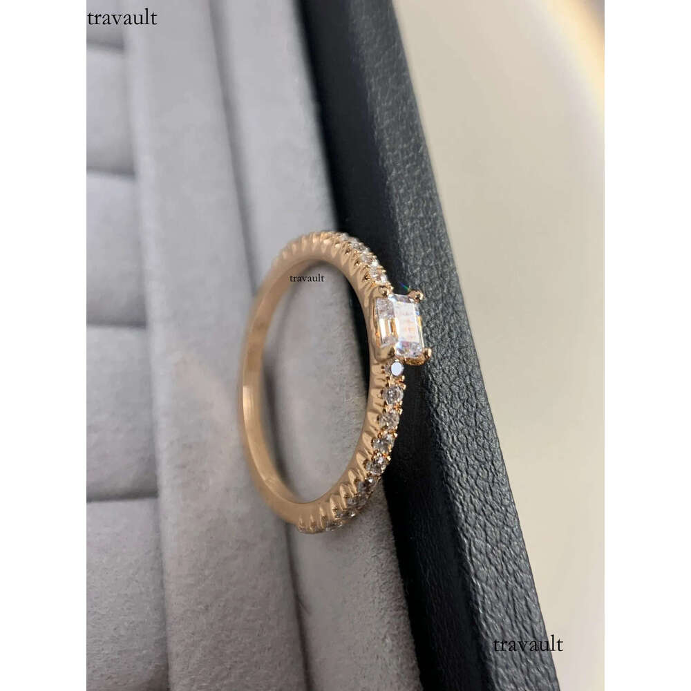 Love Eternity Micro Pave Moissanite Dia 100% Original sterling sier Wedding band Rings for Women Men Promise JewelryFashion Ring