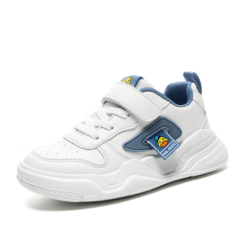 White Children's Leather Shoes White Sports Designer Shoes Designer Shoes Men's And Women's Children's Shoes Fashionable Autumn Ne