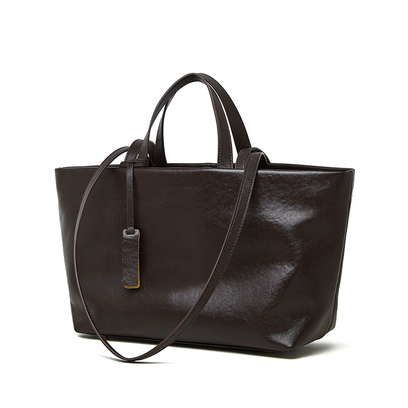 New Women fashion s Handbag Genuine Leather Women s Underarm Shoulder Slant Cow Leather Bag Designer Bag Retro Soft Leather Shoulder Bag