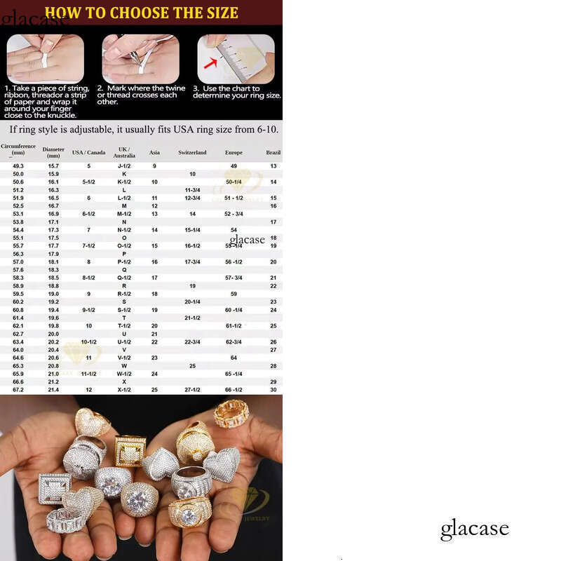 Custom Sier 14K Gold Lab Grown Dia/Moissanite Rings Fashion Solitaire Dia Ring for Wedding and Engagement 12