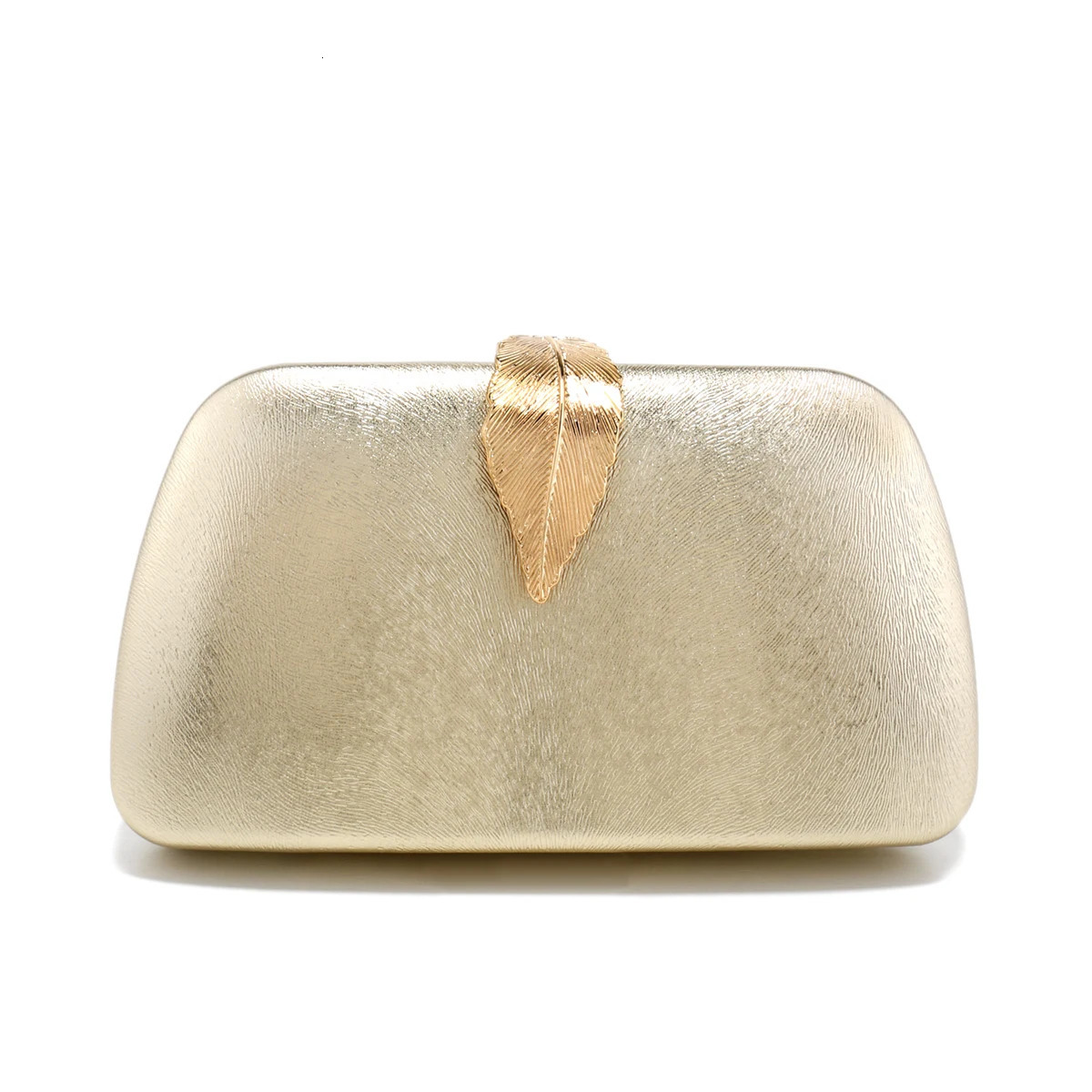 PU Leather Leaf Glamorous Elegant Women Evening Bags Bow Sequined Clutch Mini Acrylic Box Rhinestones Prom Dinner Banquet 250930
