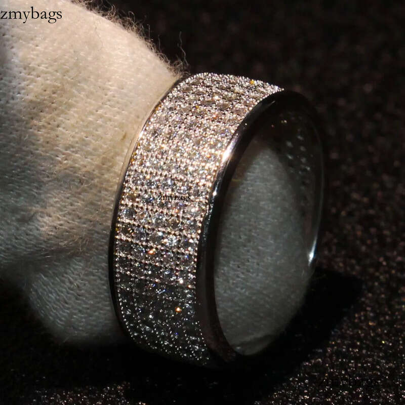 2018 New Arrival Jewelry Victoria Wieck 10KT Gold Filled Micro Pave White Sapphire CZ Dia Women Wedding Band Finger Ring