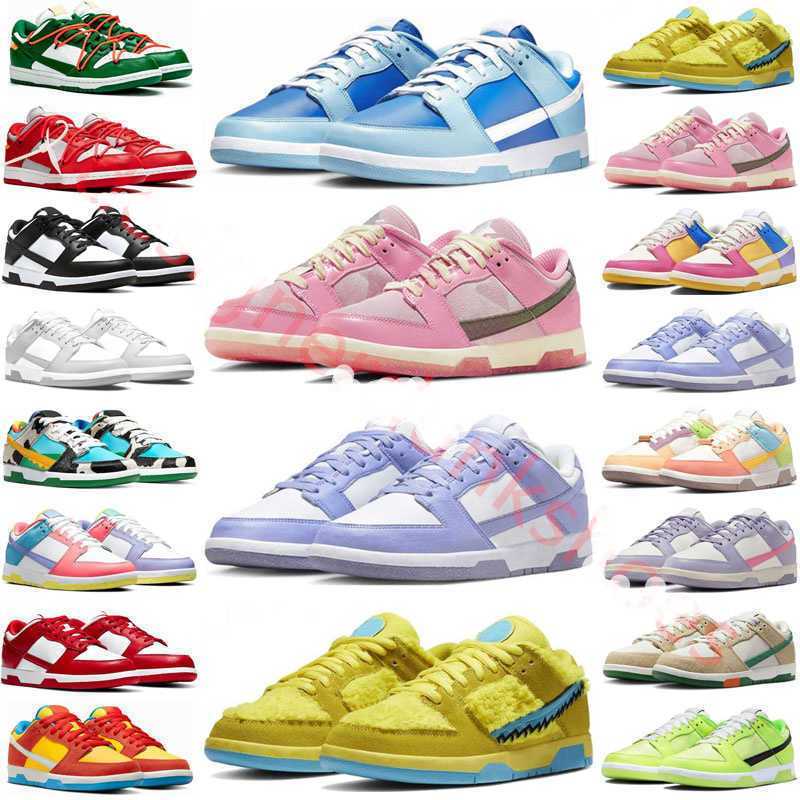 Running Shoes Big Size 48 Us 14 Men Trainers Woman Lows Panda White Black Grey Fog Triple Pink University Blue Argon Orange Lobster Unc Wolf Sneakers