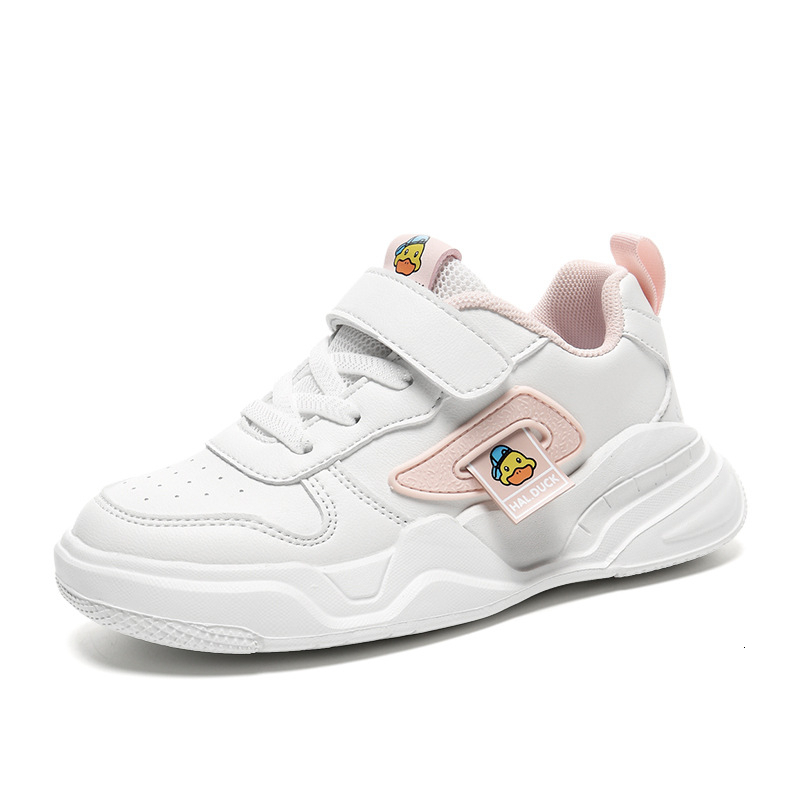 White Children's Leather Shoes White Sports Designer Shoes Designer Shoes Men's And Women's Children's Shoes Fashionable Autumn Ne