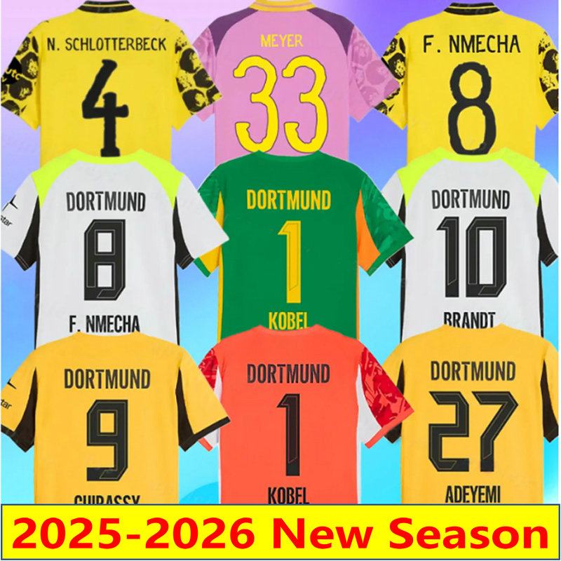 25 26 BEIER GUIRASSY soccer jerseys fans player 2025 2026 goalkeeper ADEYEMI F.NMECHA football shirt BRANDT JOBE camesita de futol DURANVILLE men kids set S- 4XL