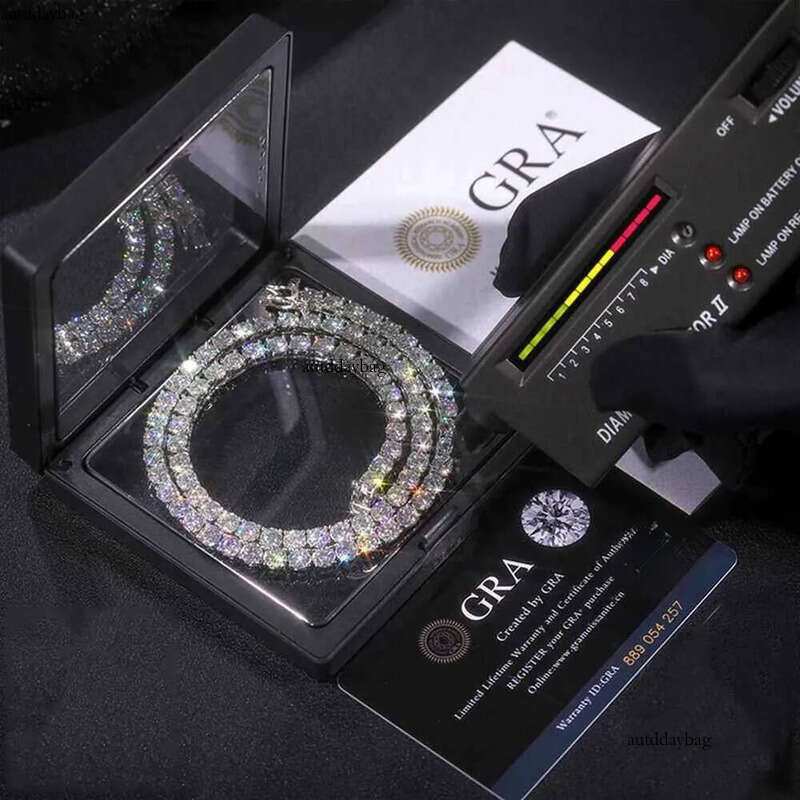 necklace jewelry moissanite jewlery designer for women men nature charms jewelery love gift chain tennis bracelet