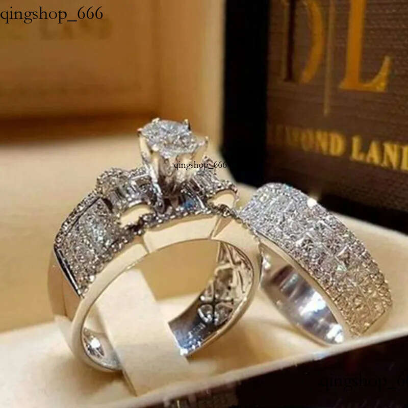 moissanite engagement jewelry woman jewlery designer for women men rose rings sister gift jewelery gold sier ring 86