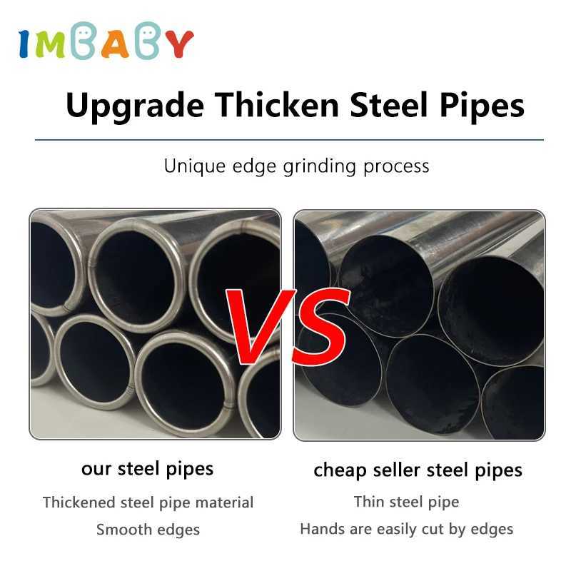 IMBABY Baby Playpens With Basketball Frame corralito for Babies Indoor Baby Playground Multifunctional Playpen for Children C250929