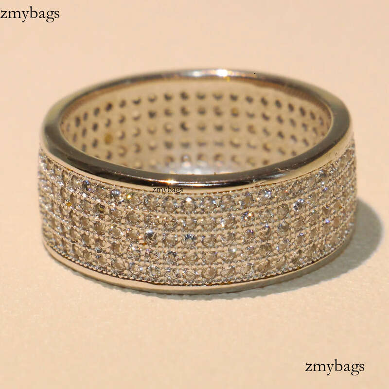 2018 New Arrival Jewelry Victoria Wieck 10KT Gold Filled Micro Pave White Sapphire CZ Dia Women Wedding Band Finger Ring